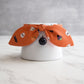Orange Halloween Bow Cat Collar