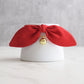 Holiday Red Bow Cat Collar