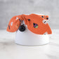 Orange Halloween Bow Cat Collar