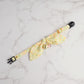 Yellow Floral Print Cat Collar with Charm