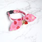 Pink Conversation Hearts Cat Collar with Charm