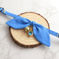 Blue Cat Collar with Crystal Charm