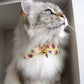 Yellow Ice Cream Cat Collar with Charm
