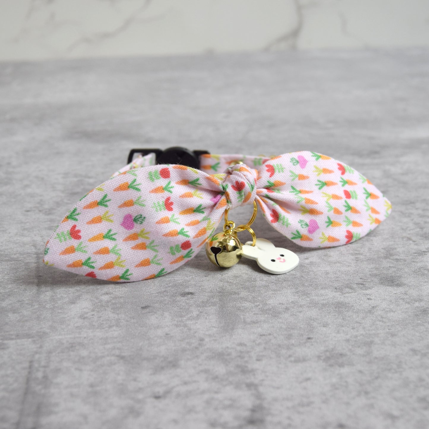 Easter Bunny Cat Collar with Charm