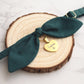 Green Bow Collar with Personalized Tag