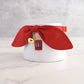 Red Bow Cat Collar with Fish Charm
