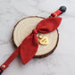 Red Bow Collar with Personalized Tag