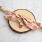 Gingerbread Man Cat Collar with Charm