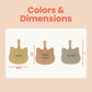 Cat Shaped Cat ID Tag