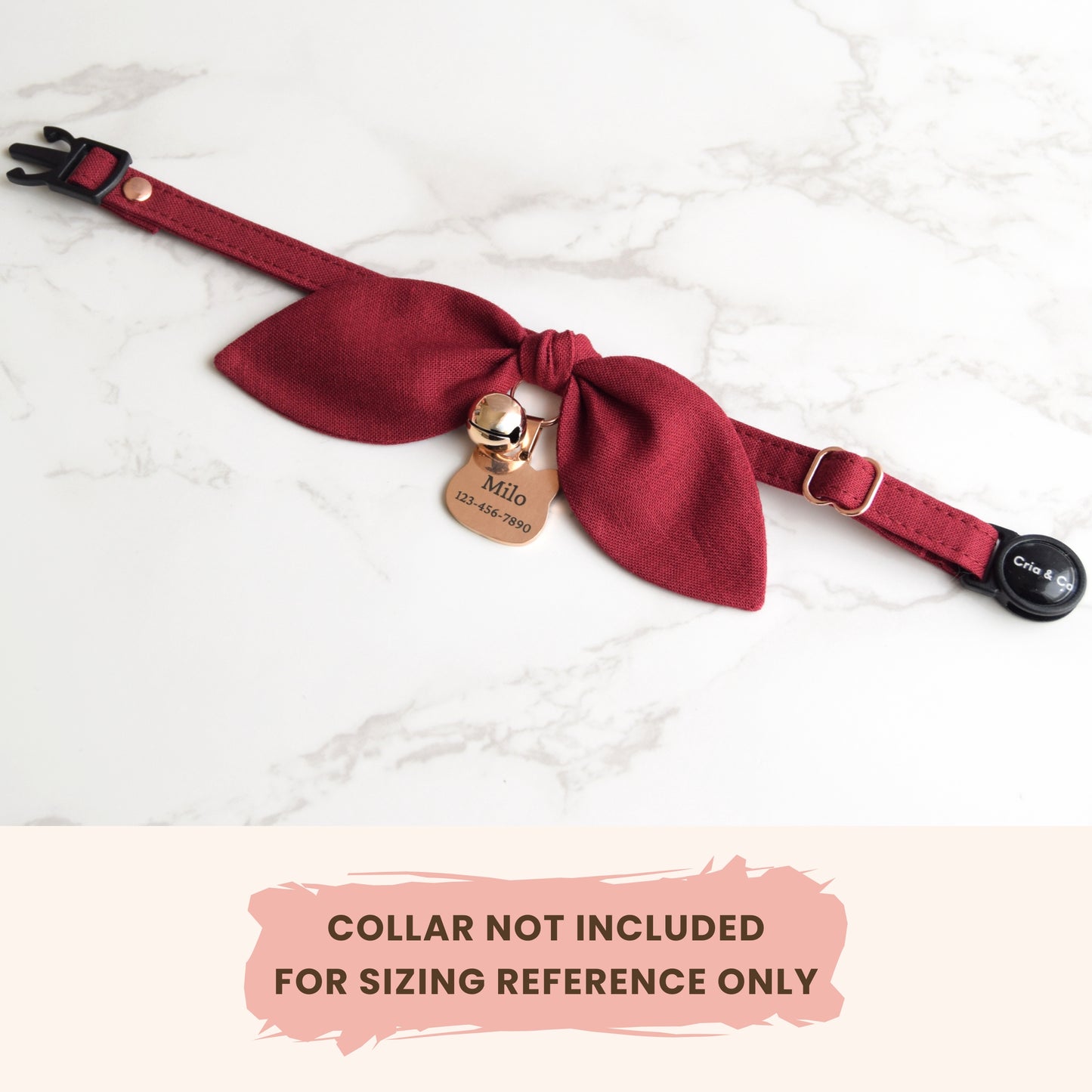 Cat Shaped Cat ID Tag