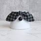 Gothic Plaid Cat Collar with Bow by Cria & Co