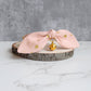 Pink Stars Print Bow Cat Collar