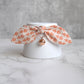 Orange Petals Bow Cat Collar