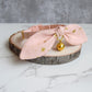 Pink Stars Print Bow Cat Collar