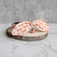 Orange Petals Bow Cat Collar