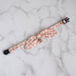 Orange Petals Bow Cat Collar
