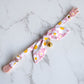 Pink Daisy Bow Cat Collar